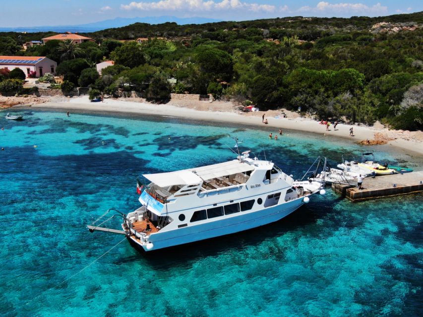 From Palau: La Maddalena Islands Full-Day Trip by Boat - Budelli: famous water, viewed from the deck