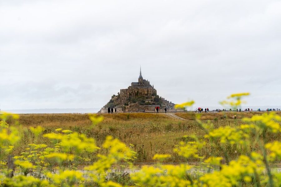 From Paris: Mont Saint Michel Day Trip with a Guide - Arriving at the island and taking the shuttle