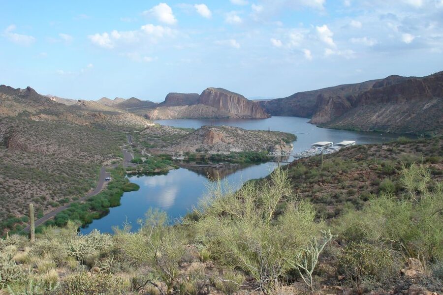 From Phoenix: Apache Trail & Dolly Steamboat Day Trip - Tortilla Flat, a stagecoach stop with six residents