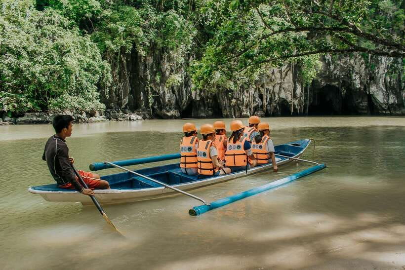 From Puerto Princesa: Underground River Full-Day Trip - Sabang Wharf and the first boat ride