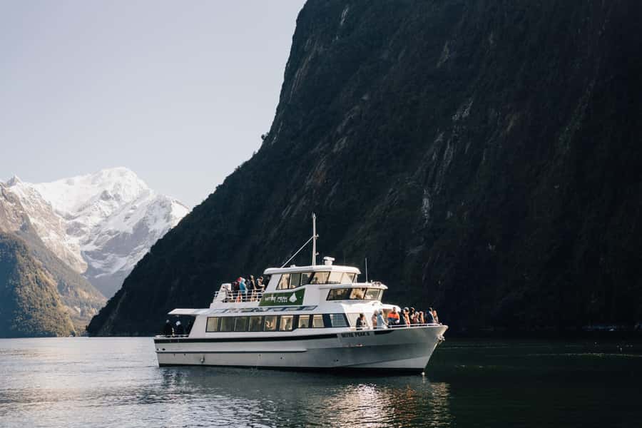 From Queenstown: Milford Sound Full-Day Trip by Plane & Boat - Fiordland National Park and the approach to Milford