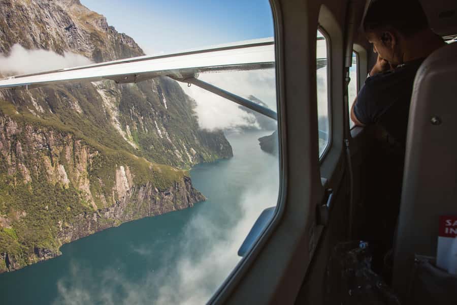 From Queenstown: Milford Sound Full-Day Trip by Plane & Boat - The return flight takes a different route