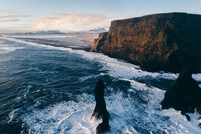 From Reykjavik: Glacier Hike, South Coast and Waterfalls Day Trip - Reynisfjara: black sand and real ocean danger