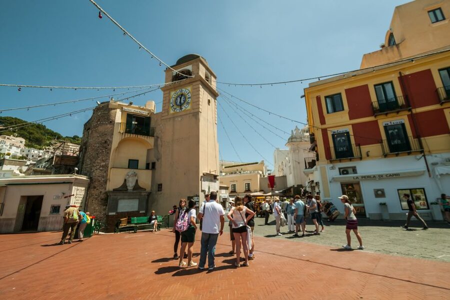 From Rome: Capri Guided Day Trip with Blue Grotto - The coach ride south through Italy