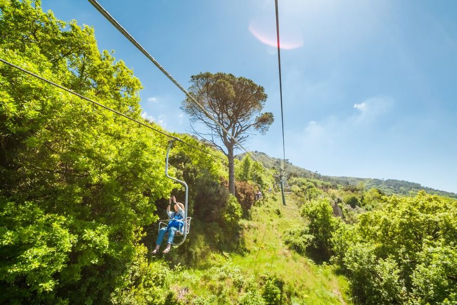 From Rome: Capri Guided Day Trip with Blue Grotto - Naples and the ferry to Marina Grande