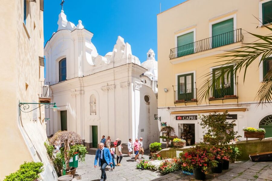From Rome: Capri Guided Day Trip with Blue Grotto - About two hours and 40 minutes on Capri