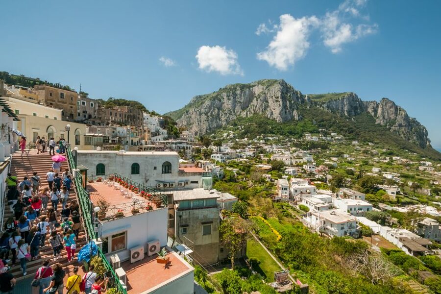 From Rome: Capri Guided Day Trip with Blue Grotto - The guides keep a difficult day moving