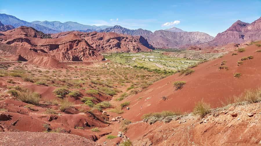 From Salta: Cafayate Day Trip with Wine Tasting - Entering the red rock country