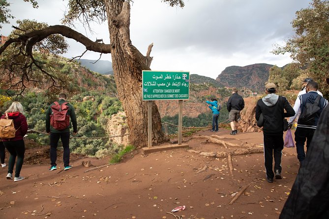 Full Day Trip To Ouzoud Waterfalls From Marrakech & Boat Tour - The Steep Walk to the River