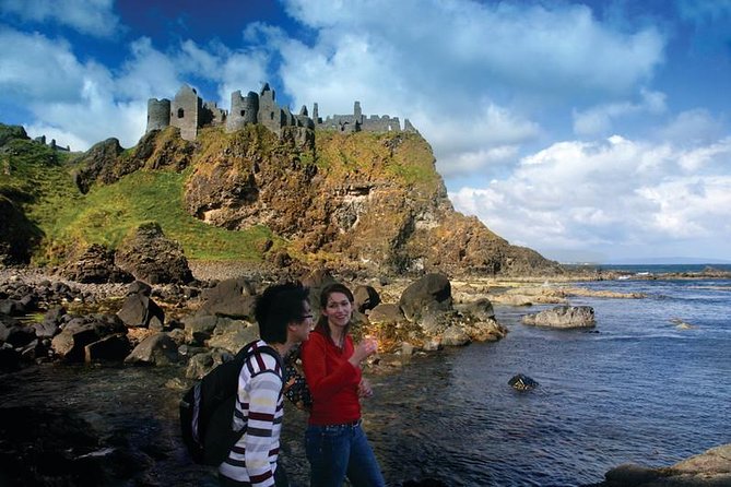 Giant’s Causeway Day Trip from Belfast - Dunluce Castle from the roadside
