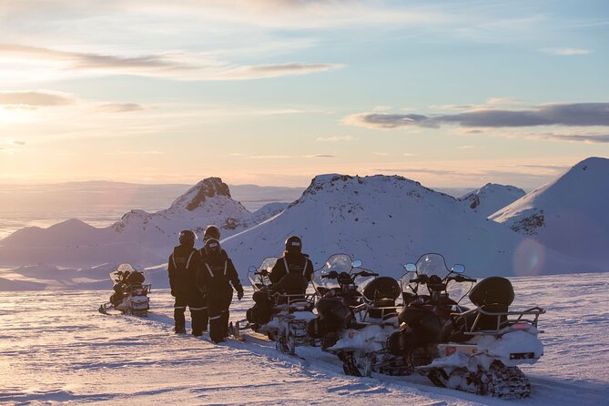 Golden Circle and Glacier Snowmobiling Day Trip from Reykjavik - Gullfoss, the waterfall finish