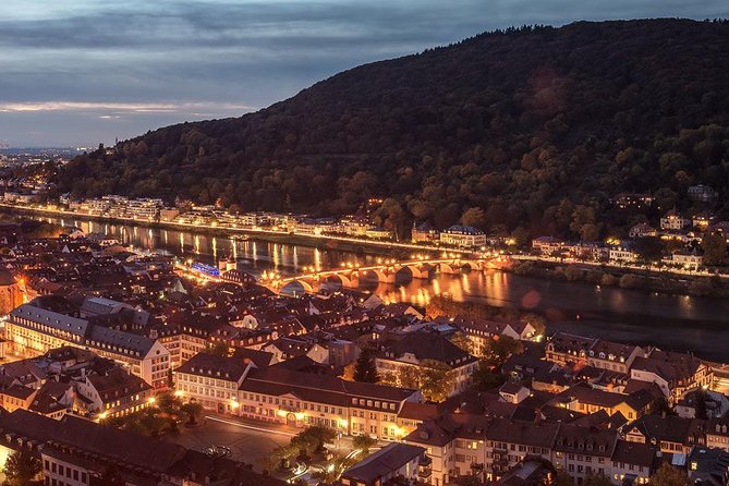 Heidelberg and Rhine Valley Day Trip With Wine Tasting and Dinner from Frankfurt - Heidelberg Castle and the Neckar River