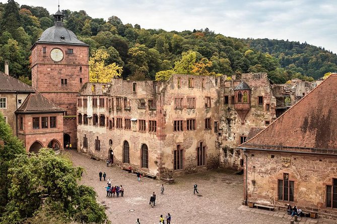 Heidelberg and Rhine Valley Day Trip With Wine Tasting and Dinner from Frankfurt - Heidelberg Old Town, bridge, and university