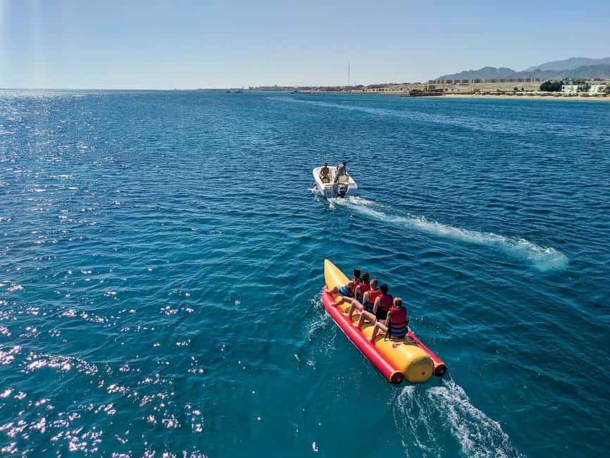 Hurghada: Orange Bay Day Trip with Water Sports and Lunch - Orange Bay and the famous photo stops