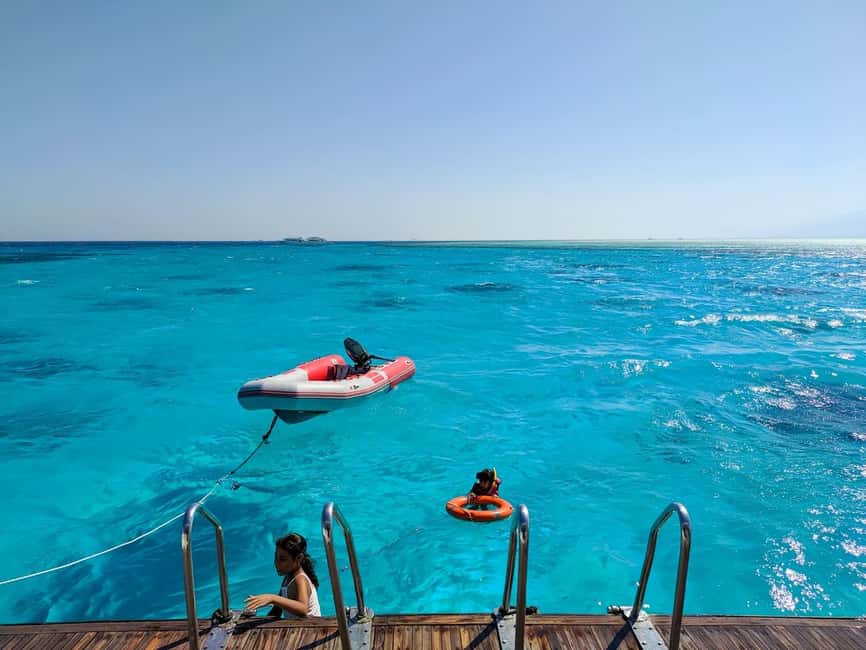 Hurghada: Orange Bay Day Trip with Water Sports and Lunch - The yacht, group atmosphere, and comfort