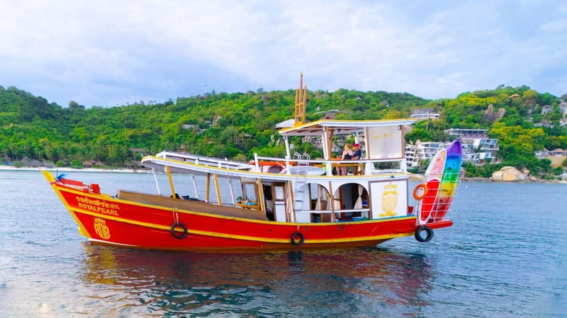 Ko Tao: Tao-Nangyuan Snorkeling Day Trip with Meals & Sunset - Morning pickup and the run to Nang Yuan