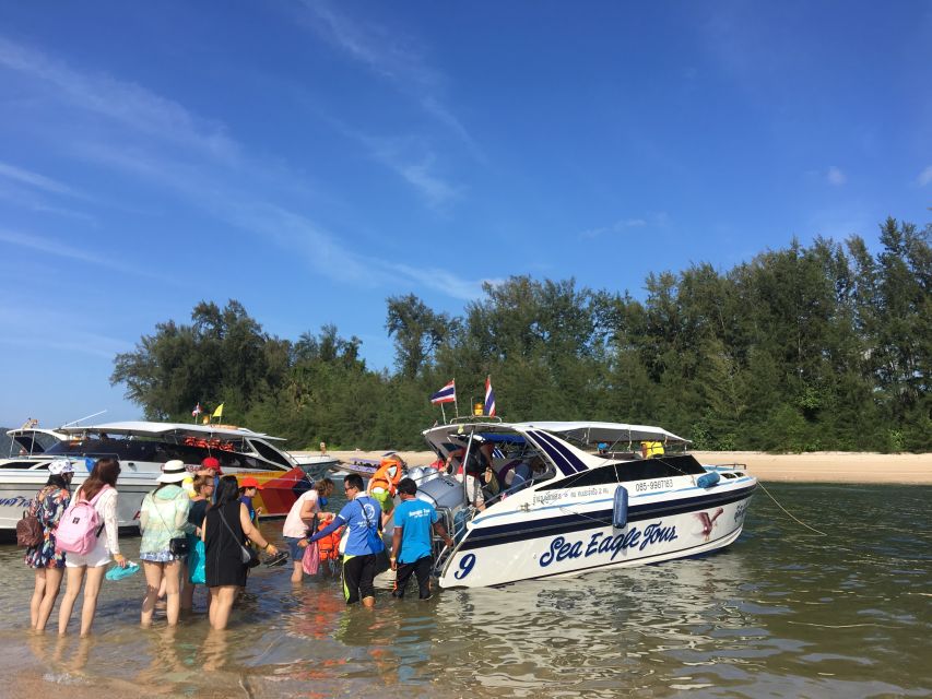 Krabi: Hong Islands Day Trip by Speedboat with Lunch - Hong Lagoon and its narrow cliff entrance