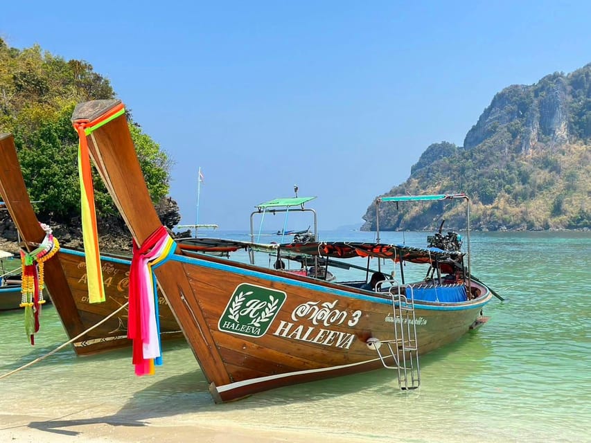 Krabi: Premium 4-Island Day Trip by Longtail Boat with Lunch - Koh Poda: Thai lunch with time to swim
