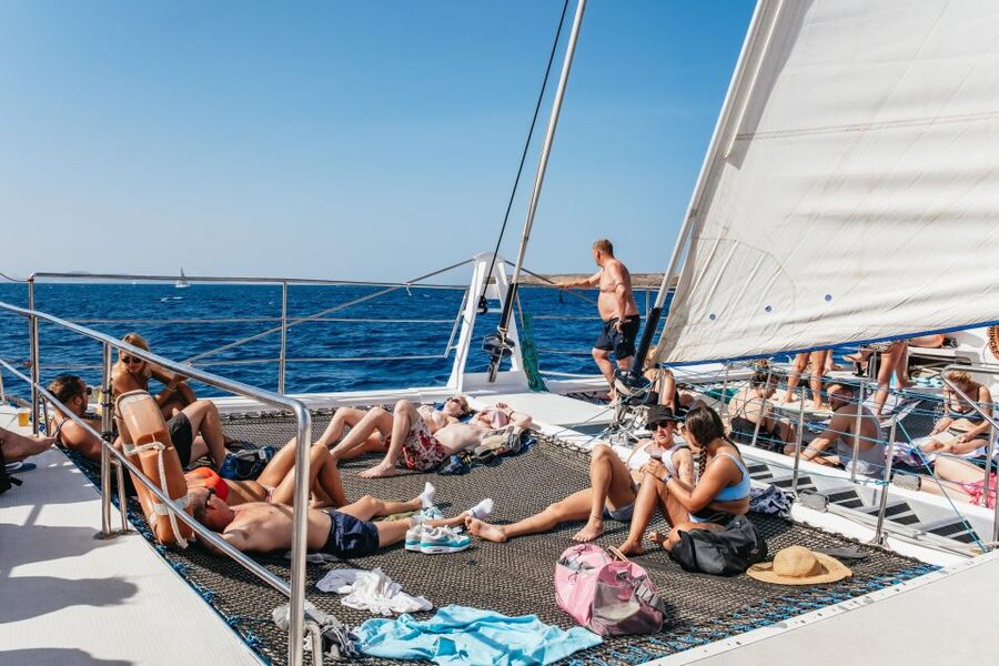 Lanzarote: Day Trip to the Papagayo Beaches by Catamaran - Swimming, kayaking, and snorkeling from the boat