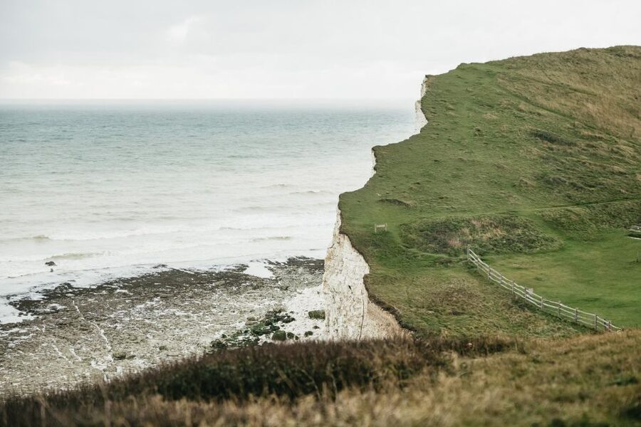 London: South Downs White Cliffs Day Trip with Train Tickets - Beachy Head shows the coast at its most exposed