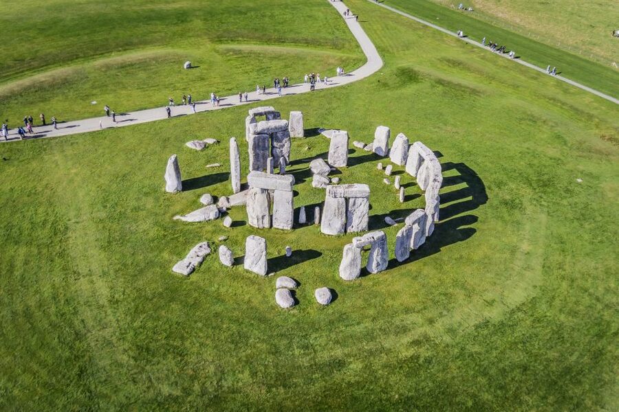 London: Windsor, Stonehenge, Bath, and Roman Baths Day Trip - Stonehenge: a short walk into prehistory