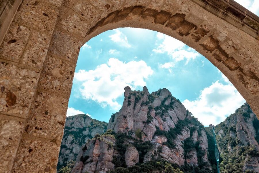 Montserrat: Morning or Afternoon Half-Day Trip with Pickup - The road to Montserrat and the first mountain views