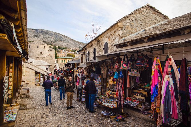 Mostar and Medjugorje Day Trip from Dubrovnik - Mostar and the bridge at the center of town