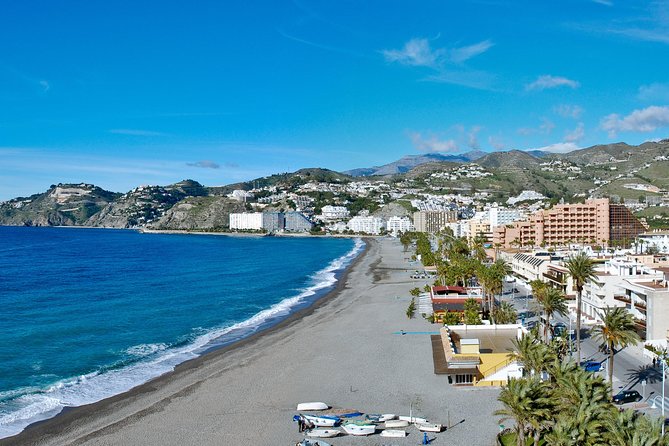 Nerja Caves, Tropical Coast Day Trip From Granada with Opt Lunch - Paella and beach time at Burriana Beach