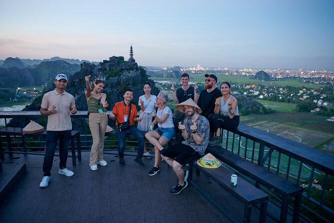 Ninh Binh Day Trip: Hoa Lu-Trang An/Tam Coc-Mua Cave-Cycling-Boat - From Hanoi to Hoa Lu by bicycle