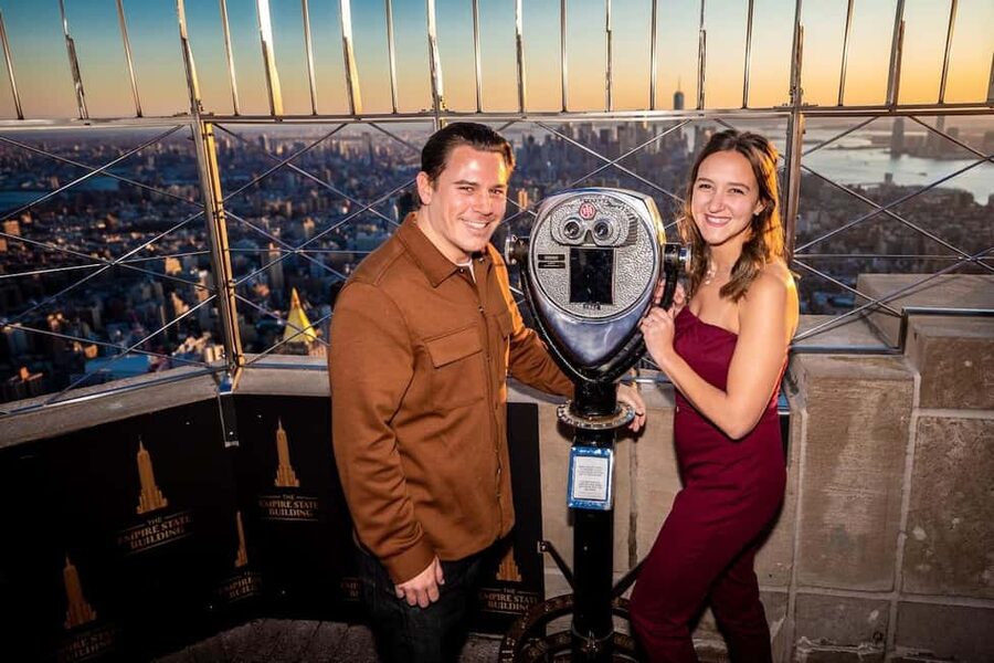 NYC: Empire State Building Tickets - Observatory & Museum - The 86th Floor view and outdoor air