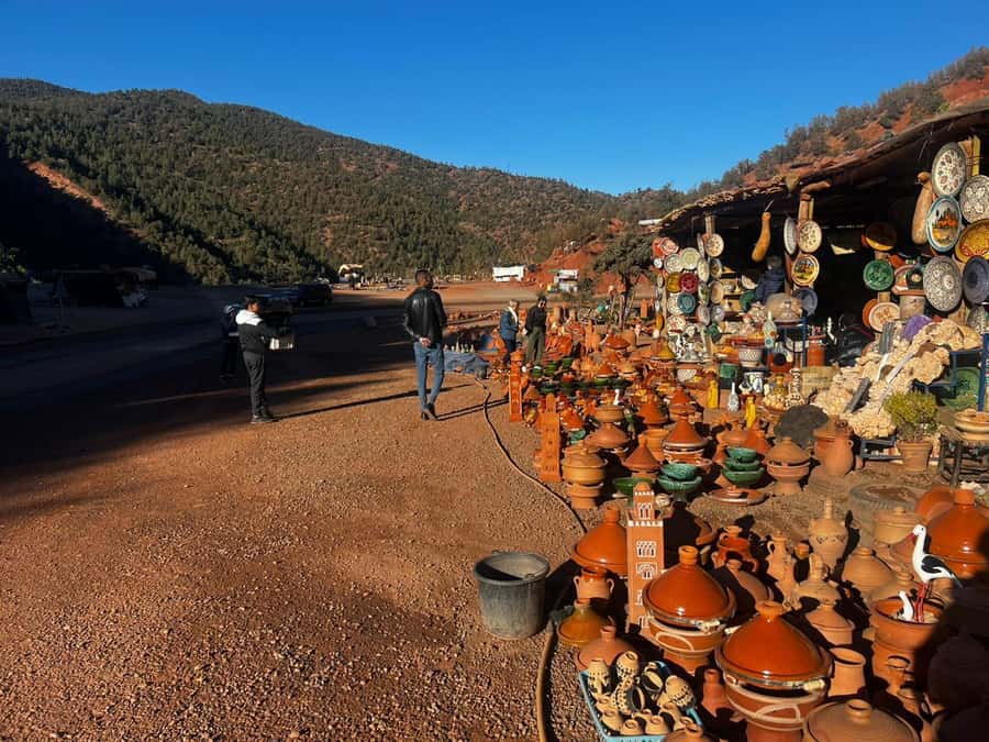 Ourika Valley Day Trip from Marrakech with Guide & Lunch - The waterfalls and the reality of a popular route