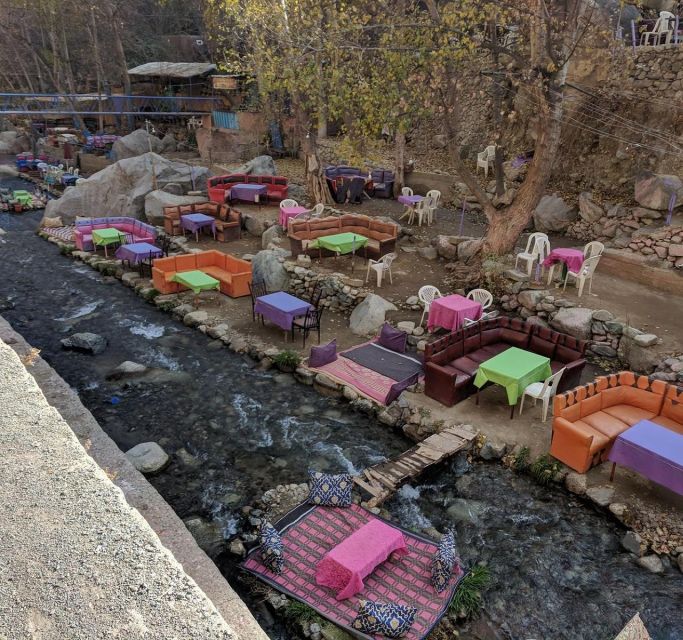 Ourika Valley Day Trip from Marrakech with Guide & Lunch - Lunch beside the Ourika River