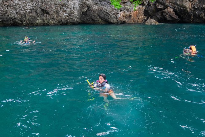 Phi Phi Islands Adventure Day Trip w/ Seaview Lunch by V. Marine - Maya Bay is famous, beautiful, and crowded