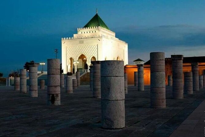 Private Rabat Day Trip from Casablanca - The Royal Palace exterior and Chellah’s ancient ruins