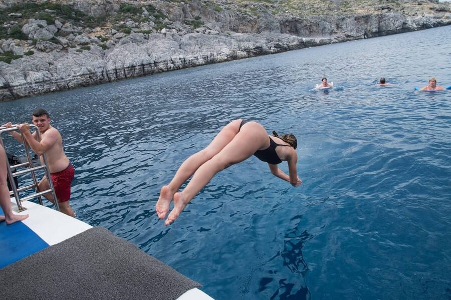 Rhodes: Lindos Cruise with 2 Swim Stops - Who should book this cruise