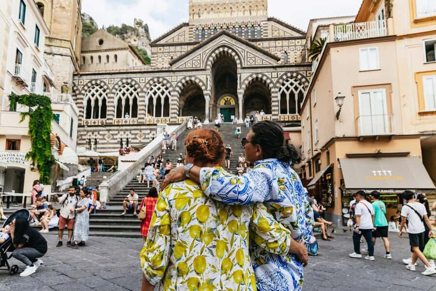 Rome: Amalfi Coast & Positano Day Trip with Coastal Cruise - Positano from the water