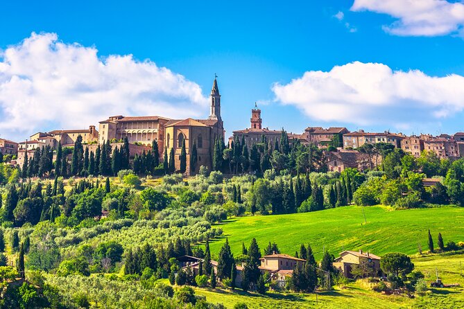 Rome: Tuscany & Montepulciano Day Trip with Lunch & Wine Tasting - San Biagio and the church beneath the hills