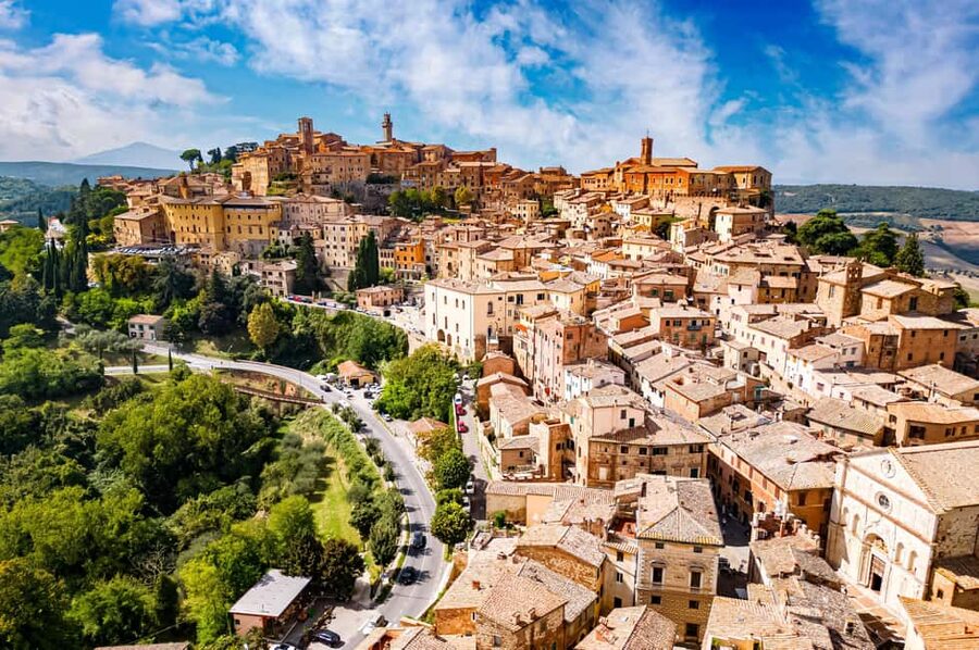 Rome: Tuscany & Montepulciano Day Trip with Lunch & Wines - San Biagio and a half hour of calm