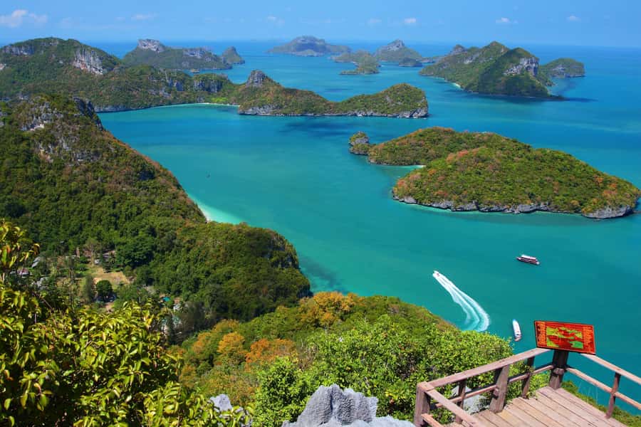 Samui: Angthong National Marine Park Day Trip by Speedboat - From hotel pickup to the speedboat