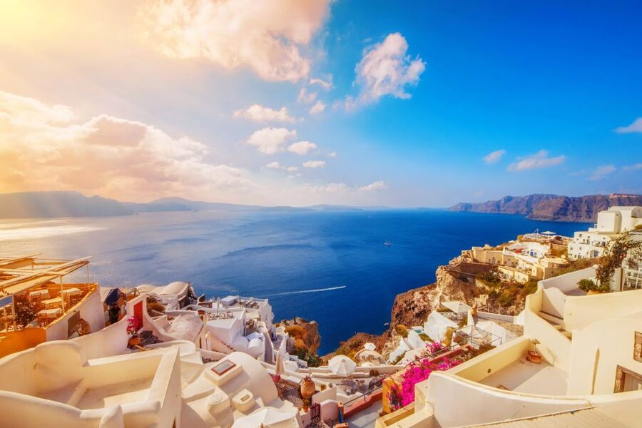 Santorini: Guided Island Day Trip with Beach Visit - Red Beach is a short and cautious stop