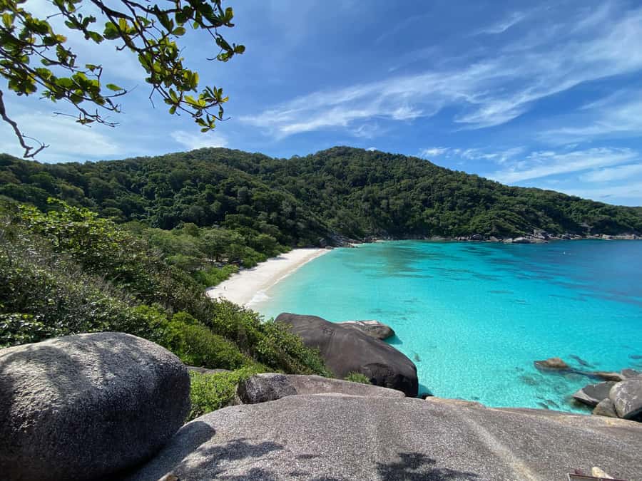 Similan Islands Early-Bird Tour From Phuket and Khao Lak! - Island 8 and the view from Sail Rock
