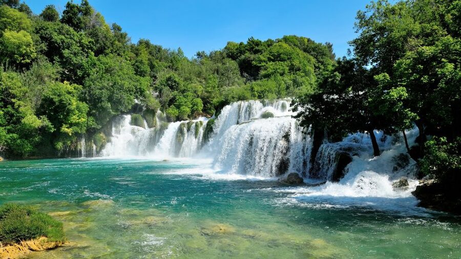 Split: Krka National Park Day Trip with Boat Ride & Swimming - Skradin: a swim, a walk, and a slower hour