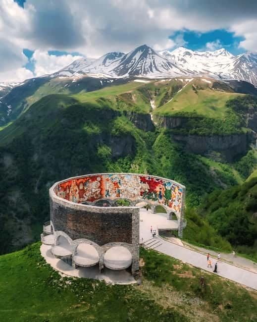 Tbilisi: Day Trip to Kazbegi, Gudauri, Gergeti, and Ananuri - Ananuri Fortress, churches, and feudal intrigue