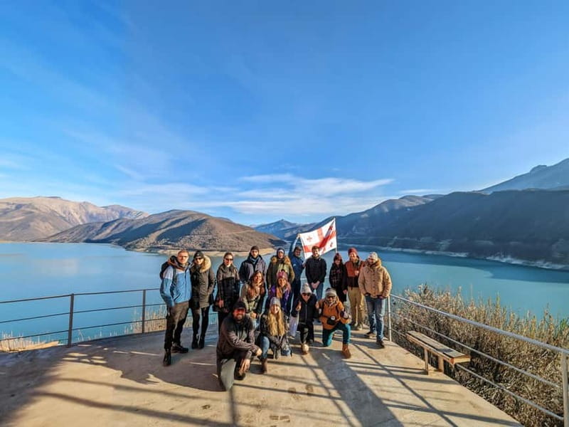 Tbilisi: Day Trip to Kazbegi, Gudauri, Gergeti, and Ananuri - The Friendship Monument and the Devil’s Valley