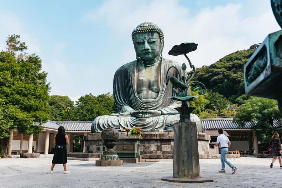 Tokyo: Mt. Fuji, Kamakura, Big Buddha, & Lake Ashi Day Trip - Kamakura and the Great Buddha at Kotoku-in