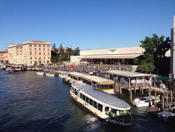 Venice Day Trip from Rome by High-Speed Train with Happy Hour - Arriving by vaporetto instead of taxi