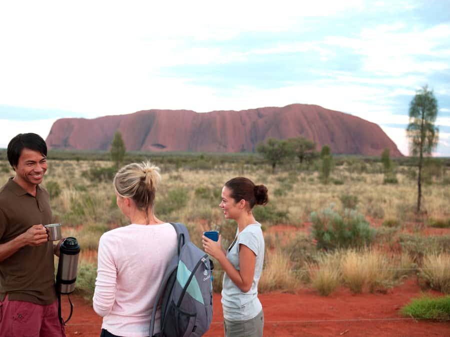 Yulara: Uluru Sunrise and Kata Tjuta Day Trip by Bus - Walpa Gorge is the active part of the morning